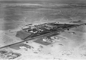 Film transparency of the Last Frontier Hotel, Las Vegas, circa 1945