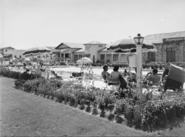 Film transparency of the Last Frontier Hotel, Las Vegas, circa 1945