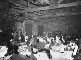 Film transparency of the Last Frontier Hotel, Las Vegas, circa 1945