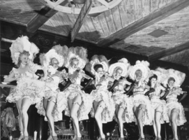 Film transparency of the Last Frontier Hotel, Las Vegas, circa 1945