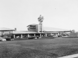 Film transparency of Wilbur Clark's Desert Inn, Las Vegas, circa 1950s
