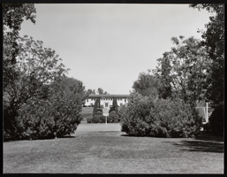 Photograph of the Bureau of Reclamation building, Boulder City, Nevada, circa 1932 - late 1930s