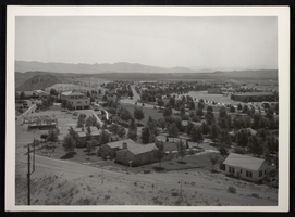 Photograph of residential homes in Boulder City, Nevada, circa 1932 - late 1930s