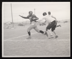 Photograph of Boulder City High School football team, Boulder City, Nevada, circa 1941 - late 1940s