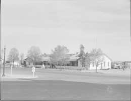 Film transparency of American Legion Hall, Boulder City, circa 1930s