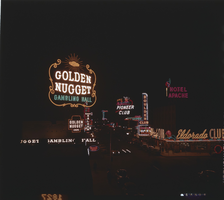 Film transparency of Golden Nugget, Las Vegas, 1946-1950s