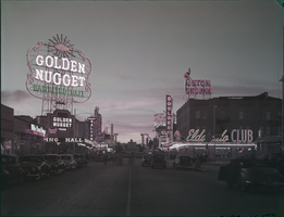 Film transparency of Golden Nugget, Las Vegas, 1946-1950s