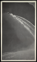 Photograph of open valves at Hoover Dam, circa 1934-1936