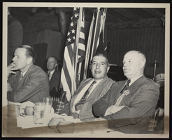 Photograph of the decennial event, Hoover Dam, circa October 1946