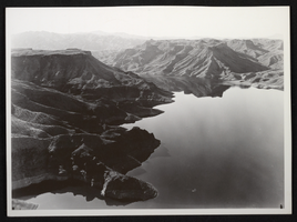 Photograph of an aerial view of Lake Mead, circa 1934-1939