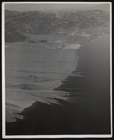 Photograph of an aerial view of Lake Mead, circa 1934-1950s