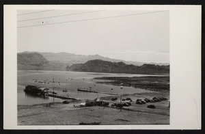 Photograph of a Lake Mead marina site, circa 1934-1950s