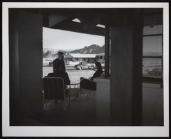 Photograph of people at Lake Mead Lodge, Hemenway Harbor, Nevada, circa 1941-1949