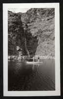Photograph of men fishing on Lake Mead, circa late 1930s-1950s