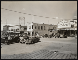 Photograph of Main Street, Kingman, Arizona, circa 1940s