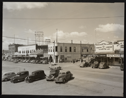 Photograph of Main Street, Kingman, Arizona, circa 1940s