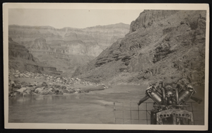 Photograph of Driftwood Delta, Grand Canyon, circa 1930s-1940s