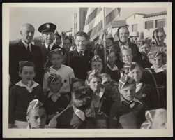 Photograph of of the Culver City Boy Scouts in Boulder City, Nevada, 1935