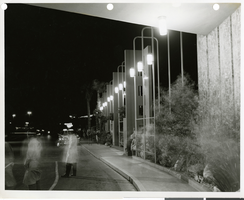 Photograph of the front of the Sands Hotel and Casino, Las Vegas, circa 1950s-1960s
