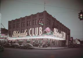 Film transparency of the Eldorado Club, Las Vegas, circa 1940s