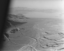 Film transparency showing general view of Lake Mead, circa 1935-1945
