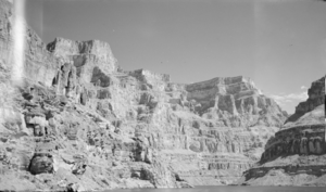 Film transparency showing the Grand Canyon, circa 1930s
