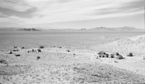 Film transparency showing White Hills, Arizona, circa 1930s-1940s