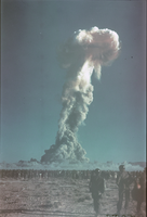 Film transparency of atomic explosions at the Nevada Test Site, Nye County, Nevada, circa 1950s