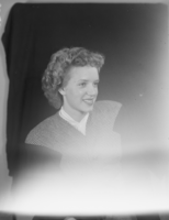 Film transparency of an unidentified woman, circa 1930s-1950s