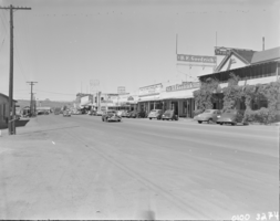 Film transparency of downtown Kingman, Arizona, circa 1940s