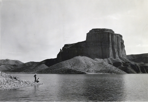 Photograph of Temple Bar, Lake Mead, circa 1935-1950