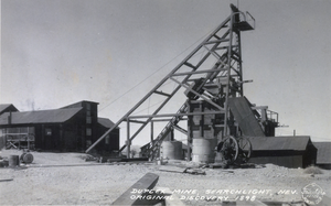 Postcard showing Searchlight, Nevada, circa 1930s