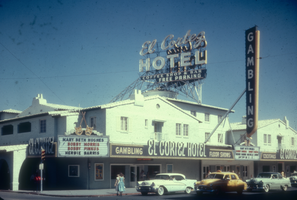 Slide of the El Cortez Hotel, Las Vegas, circa late 1940s
