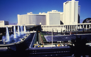 Slide of Caesars Palace, Las Vegas, 1986