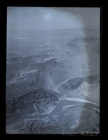 Film transparency of an aerial view of the Colorado River, circa 1930s