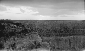Film transparency of the Grand Canyon, circa 1929-1930