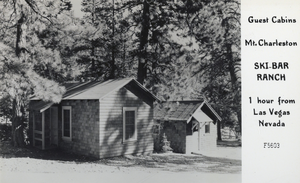 Postcard of Mount Charleston, Nevada, circa 1920s-1950s