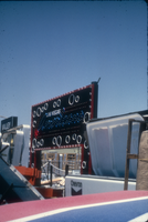 Slide of the Young Electric Sign Company (YESCO) sign graveyard, Las Vegas, 1986
