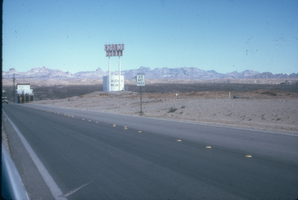 Slide of a neon sign for a casino, Laughlin, Nevada, 1986