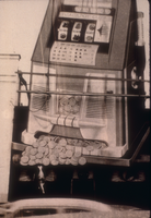 Slide of the Jackpot Club, Elko, Nevada, circa 1940s