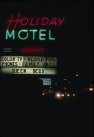 Slide of the Holiday Motel, Elko, Nevada 1986