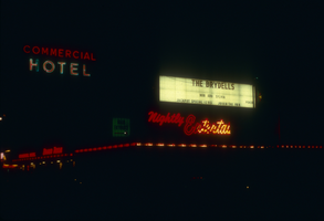 Slide of the Commercial Hotel, Elko, Nevada, 1986