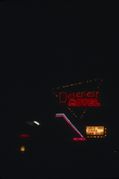 Slide of the Deser-est Motel, Ely, Nevada, 1986