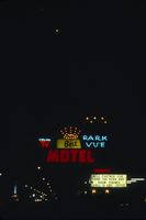 Slide of the Park Vue Motel, Ely, Nevada, 1986