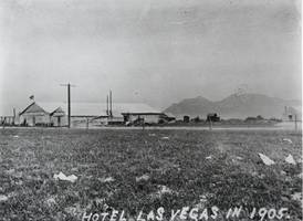 Photograph of Hotel Las Vegas, Las Vegas, 1905