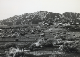 Photograph of Las Vegas Mountain Range, Nevada, circa 1930s-1940s