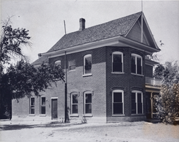 Photograph of a hotel, Saint Thomas, Nevada, May 13, 1934