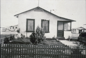 Slide of a cottage built by Six Companies, Boulder City, Nevada, May 7, 1932