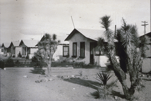 Slide of cottages built by Six Companies, Boulder City, Nevada, May 7, 1932