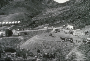 Slide of the construction phase of Hoover Dam, March 27, 1931